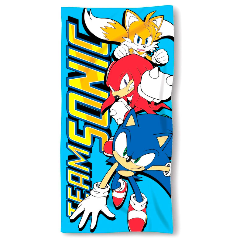 Toalla Sonic The Hedgehog microfibra Frikytopia