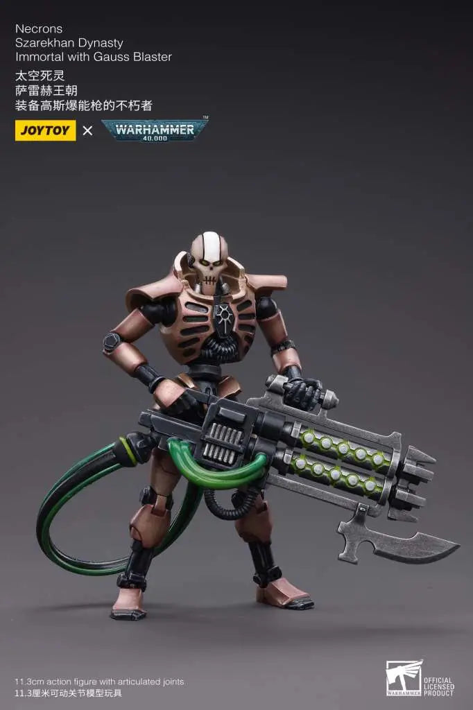 WH40K NECRONS IMMORT WITH GAUSS BLASTER Frikytopia