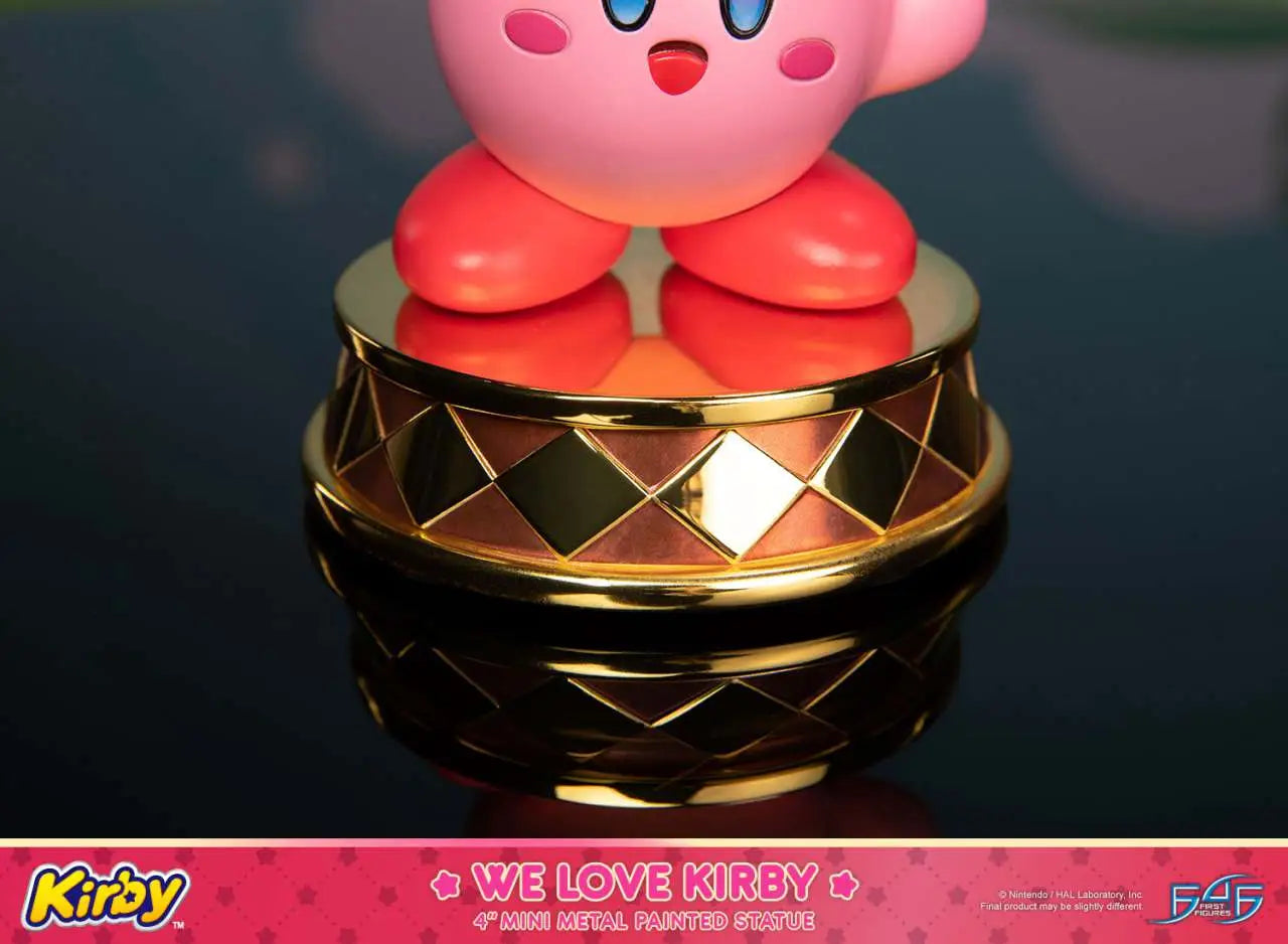 WE LOVE KIRBY METAL Estatua