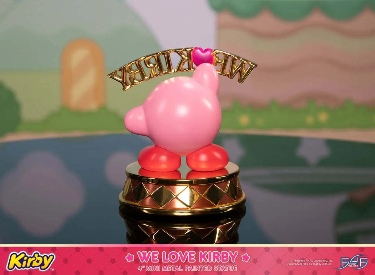 WE LOVE KIRBY METAL Estatua