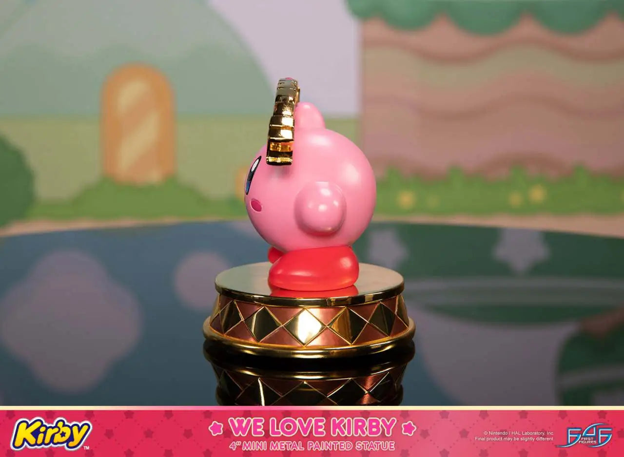 WE LOVE KIRBY METAL Estatua