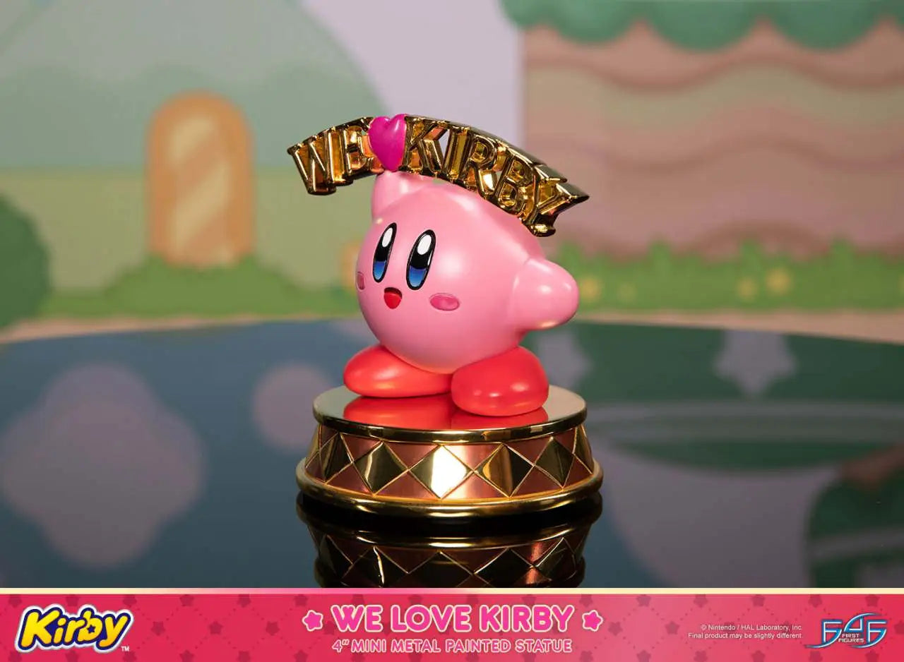 WE LOVE KIRBY METAL Estatua