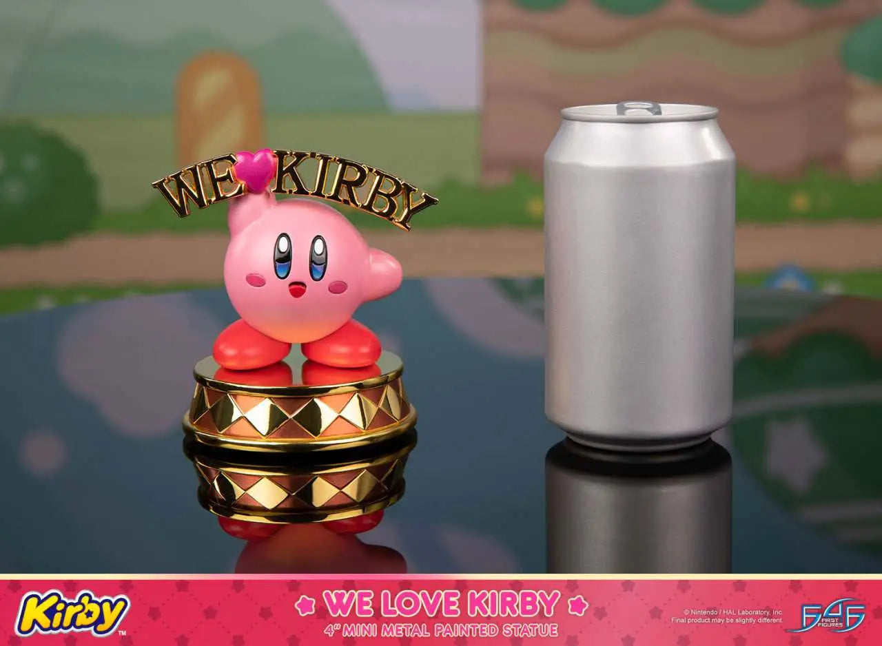 WE LOVE KIRBY METAL Estatua