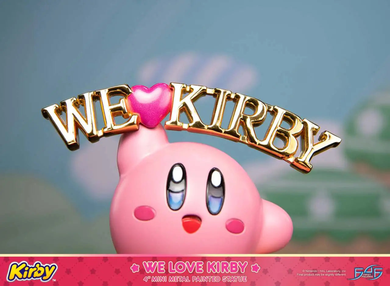 WE LOVE KIRBY METAL Estatua