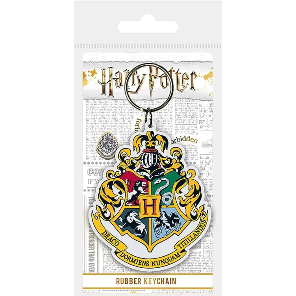 Llavero pyramid harry potter hogwarts escudo