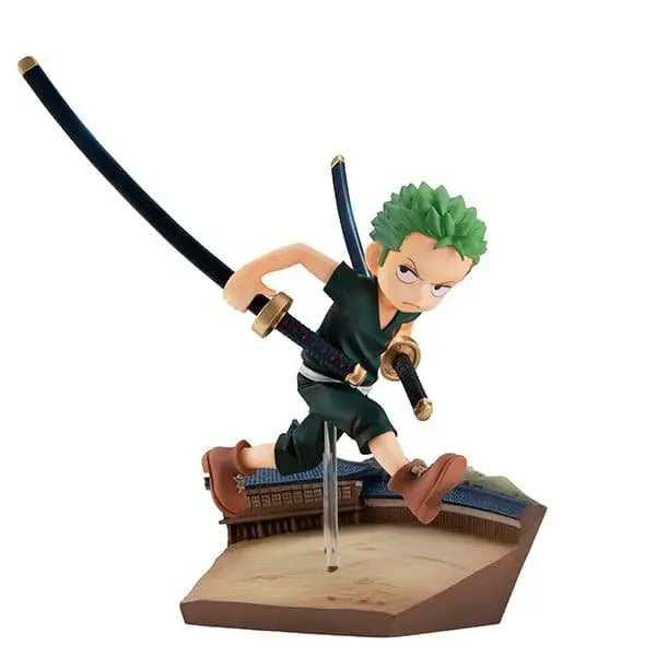 Figura megahouse gem series one piece zoro run run run
