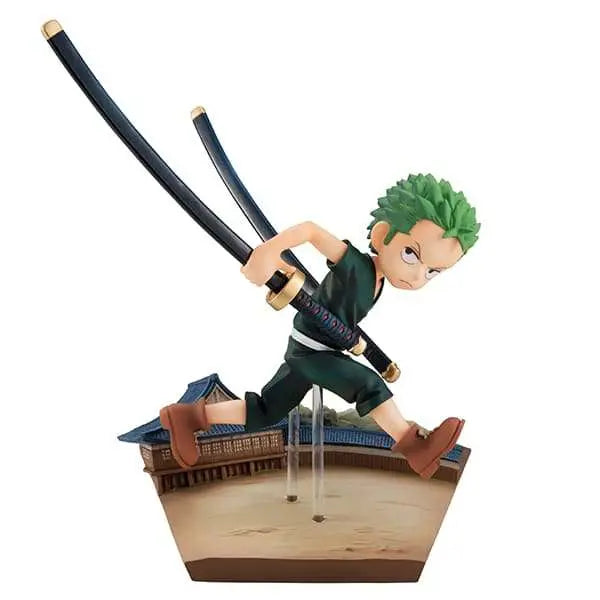 Figura megahouse gem series one piece zoro run run run
