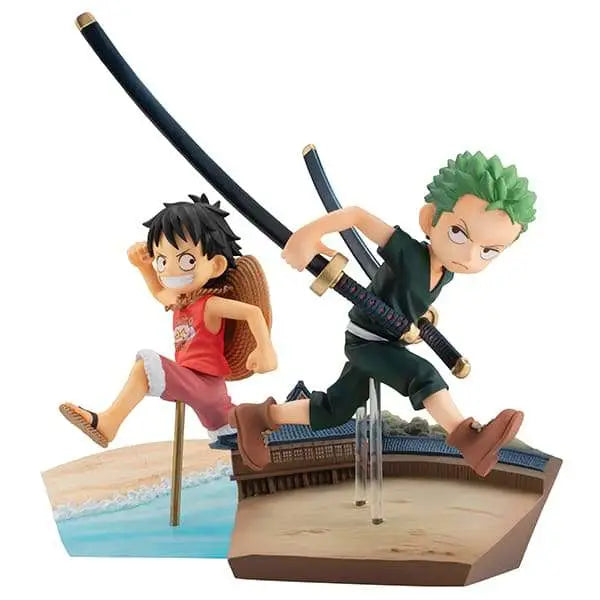 Figura megahouse gem series one piece zoro run run run