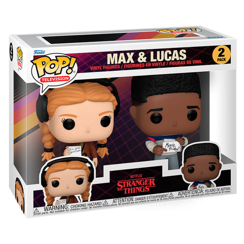 Blister 2 figuras POP Stranger Things Max Frikytopia