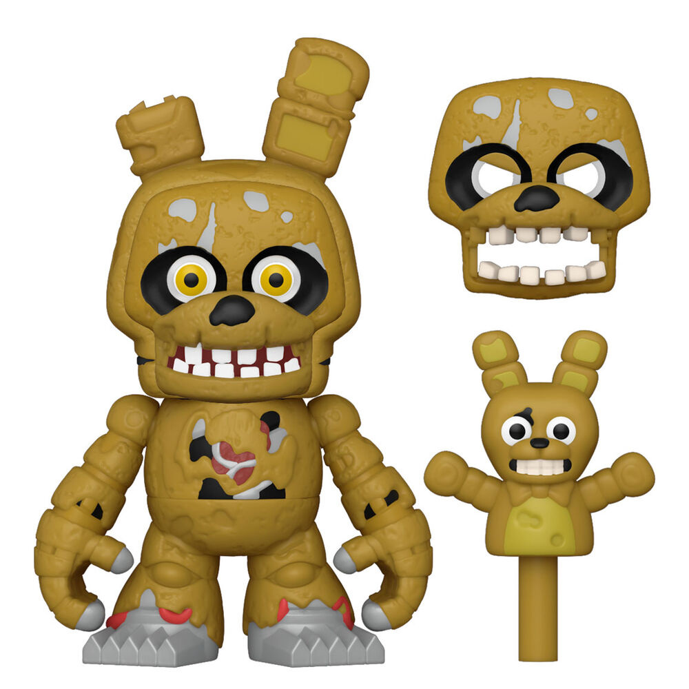 Blister 2 figuras Snaps Five Nights Freddys Springtrap Freddy