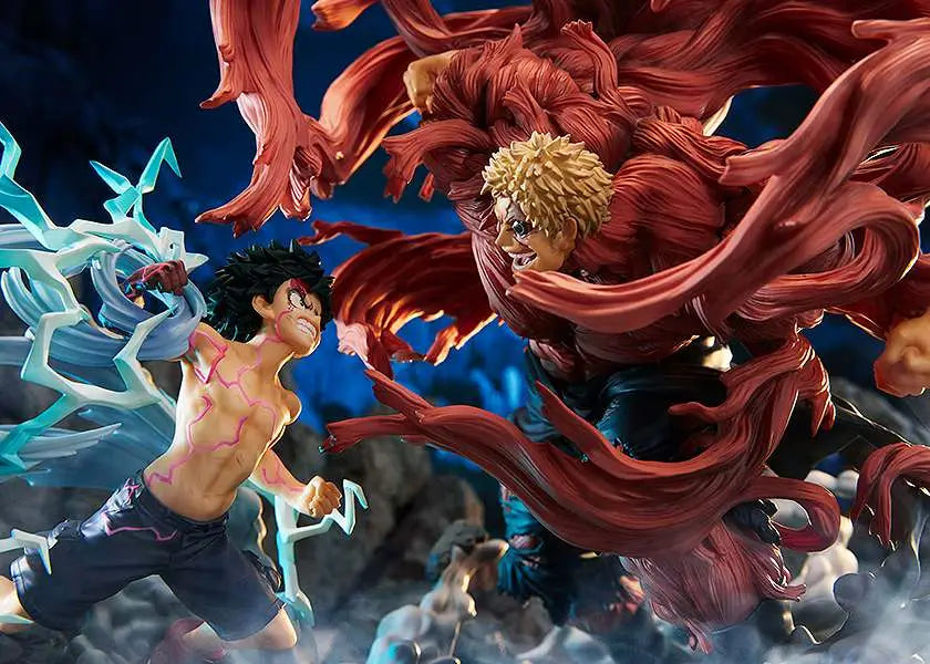 MY HERO ACADEMIA MIDORIYA VS MUSCULAR ST