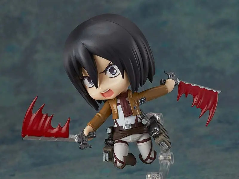 Figura good smile company nendoroid attack on titan mikasa ackerman survey corps