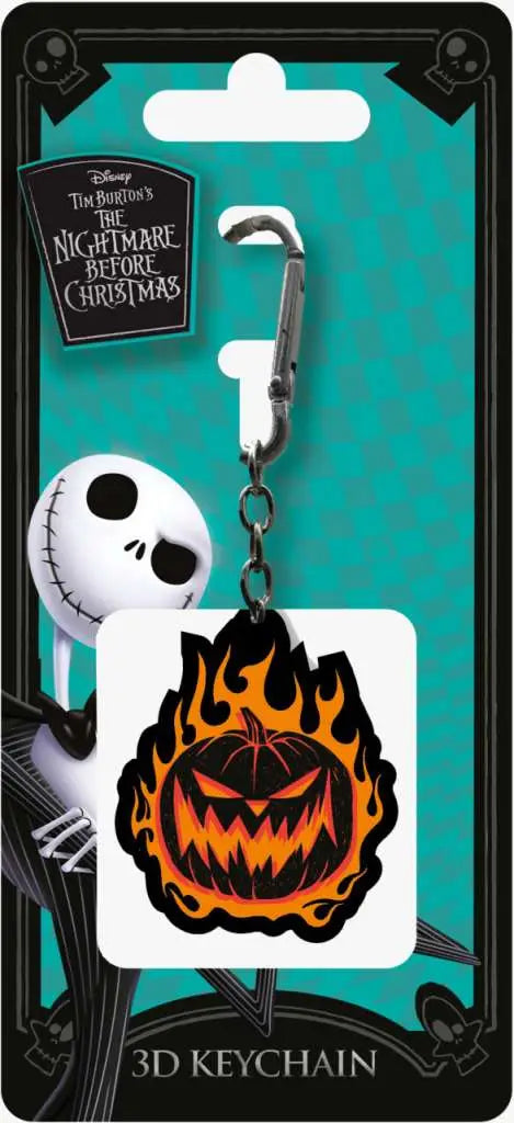 NBX FLAMING PUMPKIN Llavero 3D