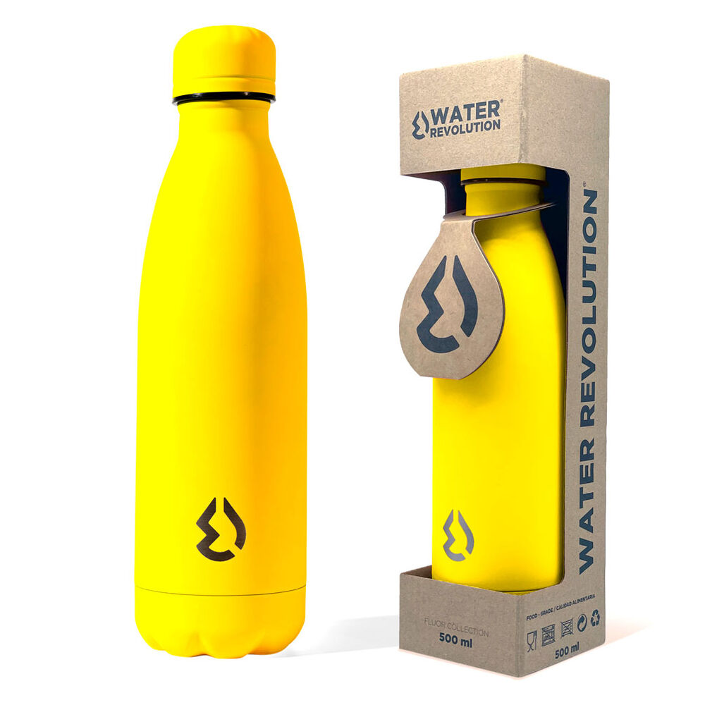Botella Amarillo Water Revolution 500ml Frikytopia