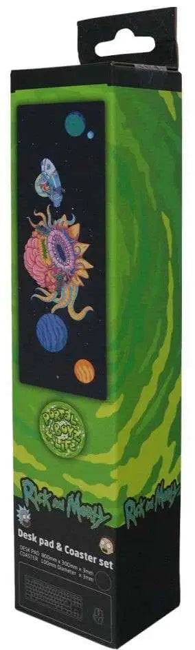 RICK & MORTY - XL Desk Pad and Posavasos Set