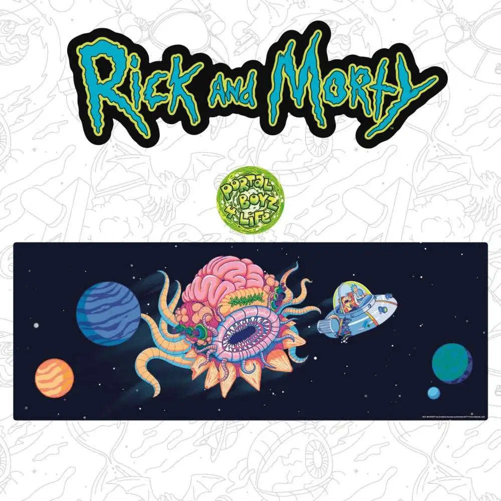 RICK & MORTY - XL Desk Pad and Posavasos Set