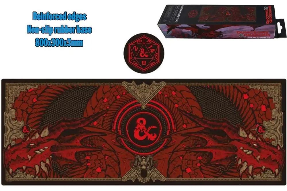 Dungeons & Dragons Vade Escolar & posavasos Graphic