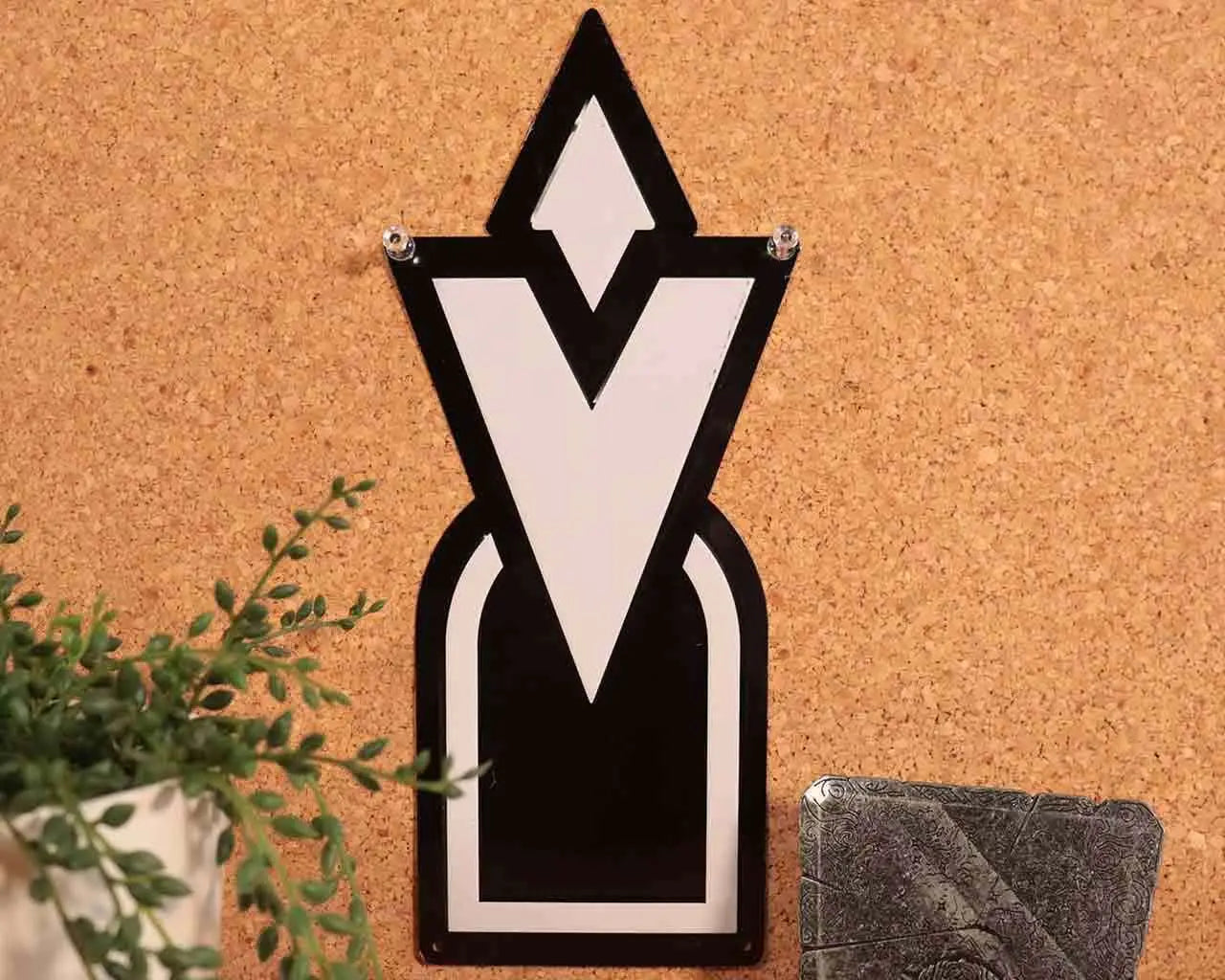 Elder Scrolls Skyrim Placa de Chapa Skyrim Quest Marker
