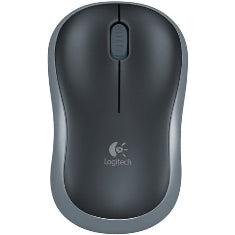 Mouse raton logitech m185 optico wireless inalambrico gris 2.4ghz Frikytopia