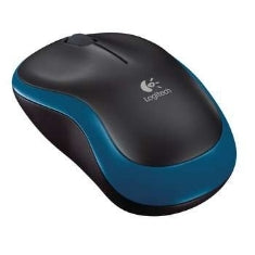Mouse raton logitech m185 optico wireless inalambrico azul 2.4ghz Frikytopia