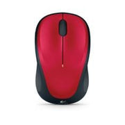 Mouse raton logitech m235 optico wireless inalambrico rojo