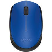 Mouse raton logitech m171 optico wireless inalambrico azul