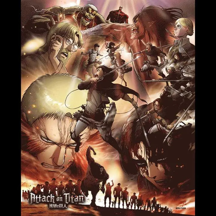 ATTACK ON TITAN S3 LENTICULAR POSTER Frikytopia
