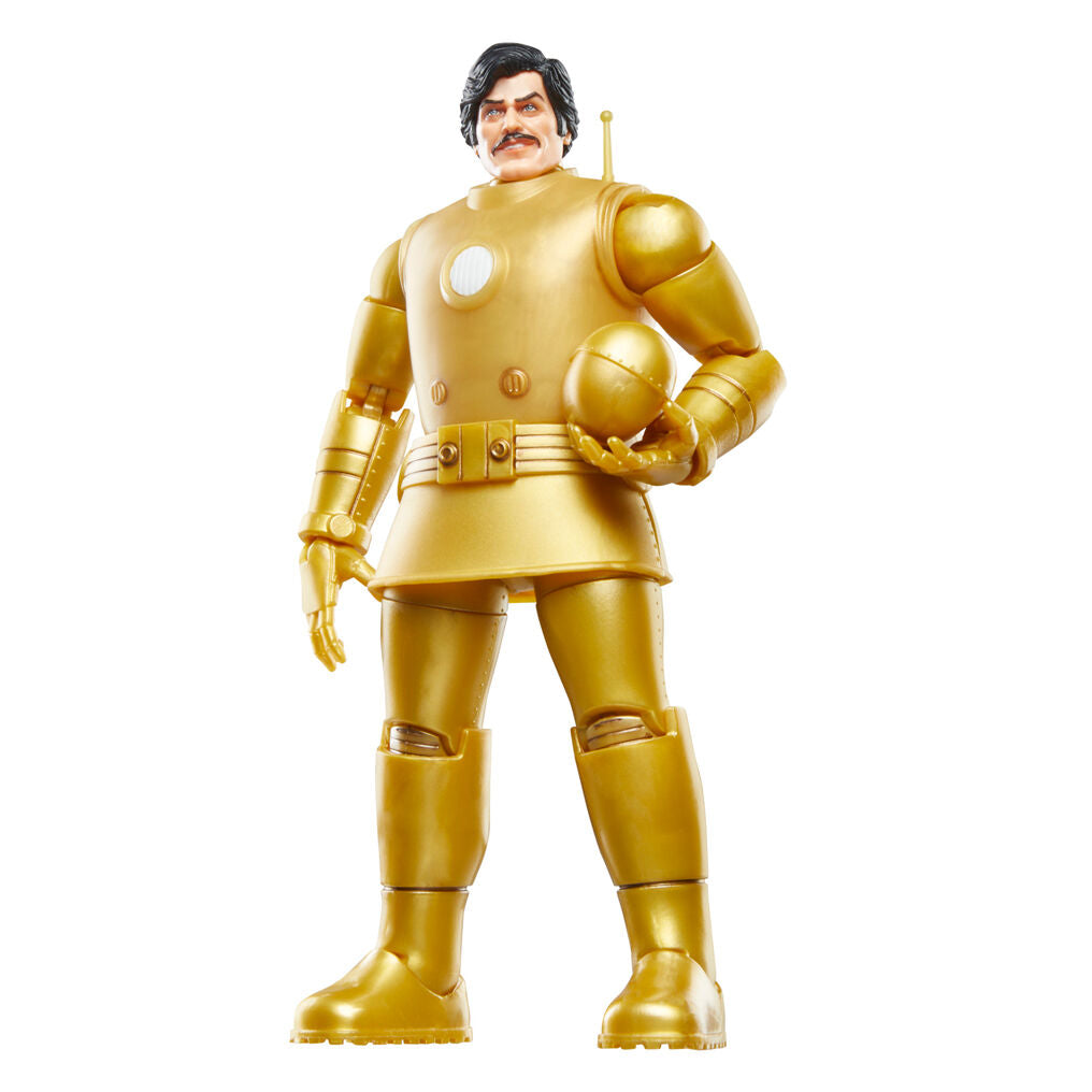 Figura hasbro marvel legends series iron man model 01 gold