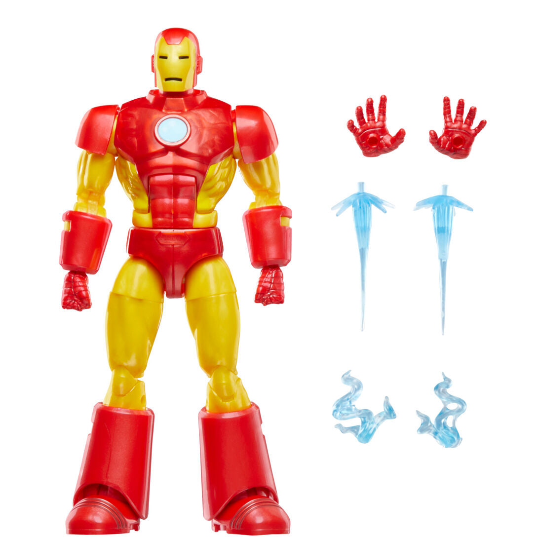 Figura hasbro marvel legends series iron man model 09