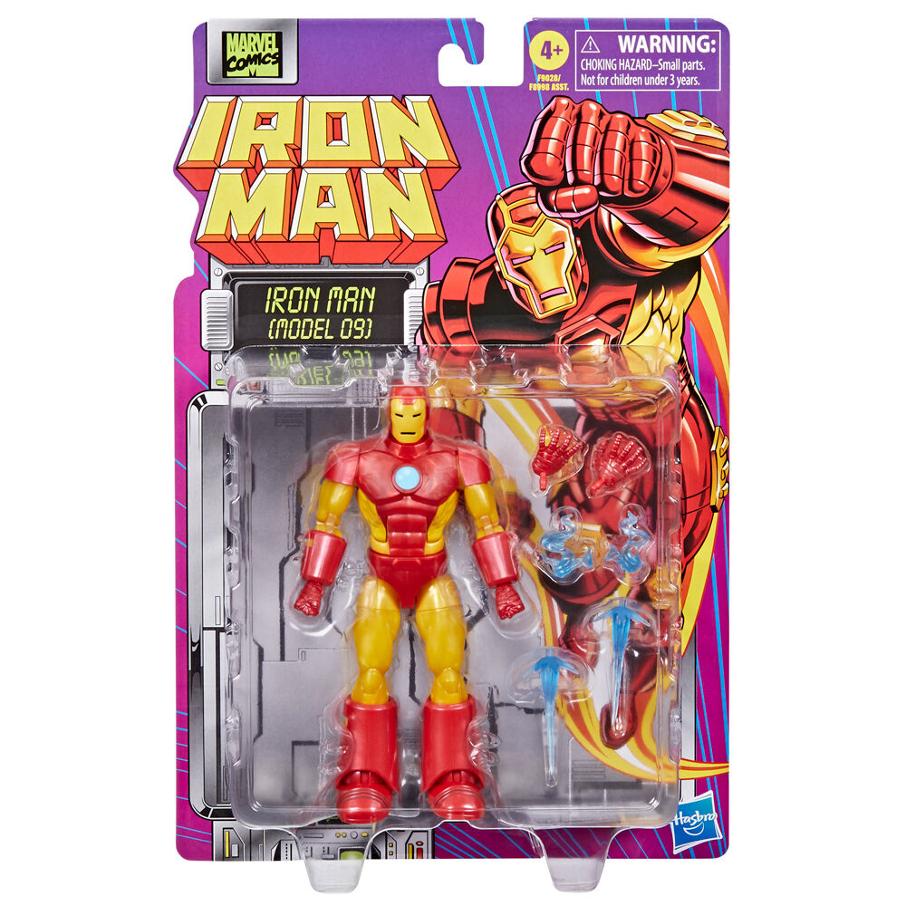 Figura hasbro marvel legends series iron man model 09 Frikytopia