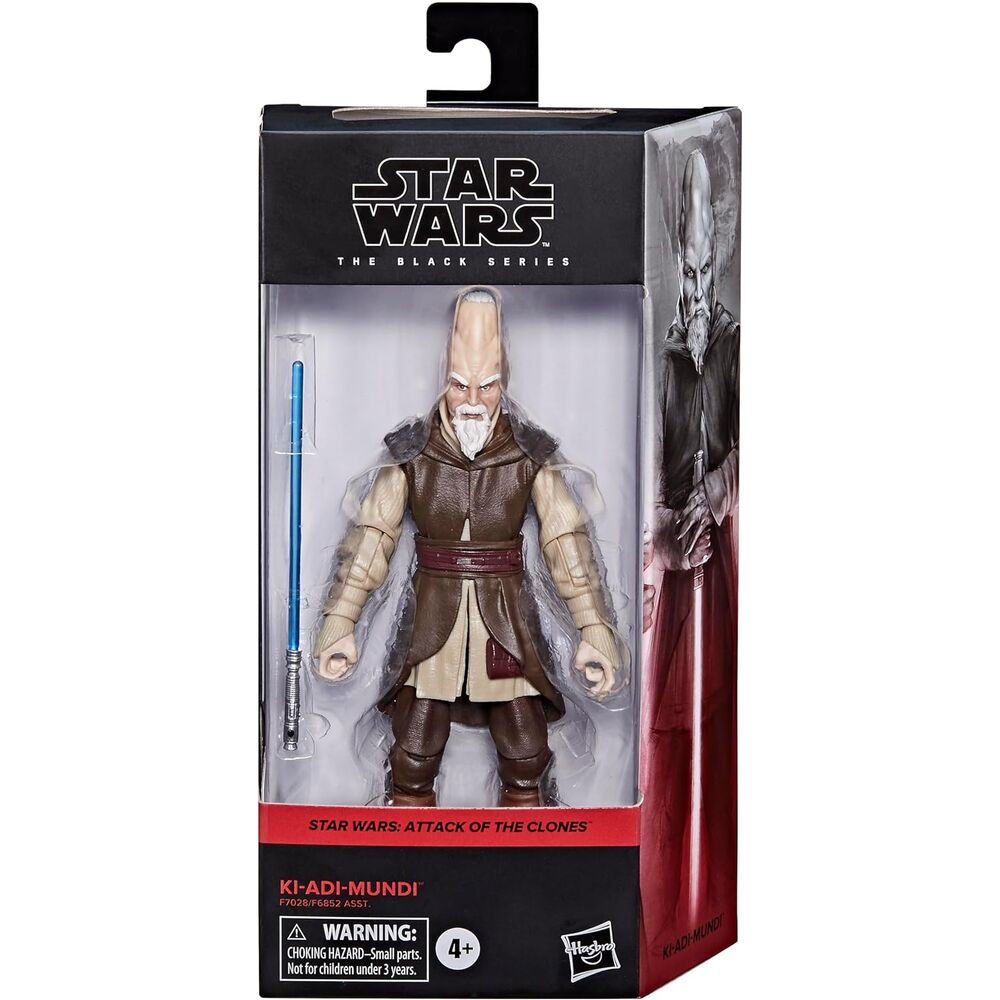 Figura hasbro star wars the black series ki adi mundi