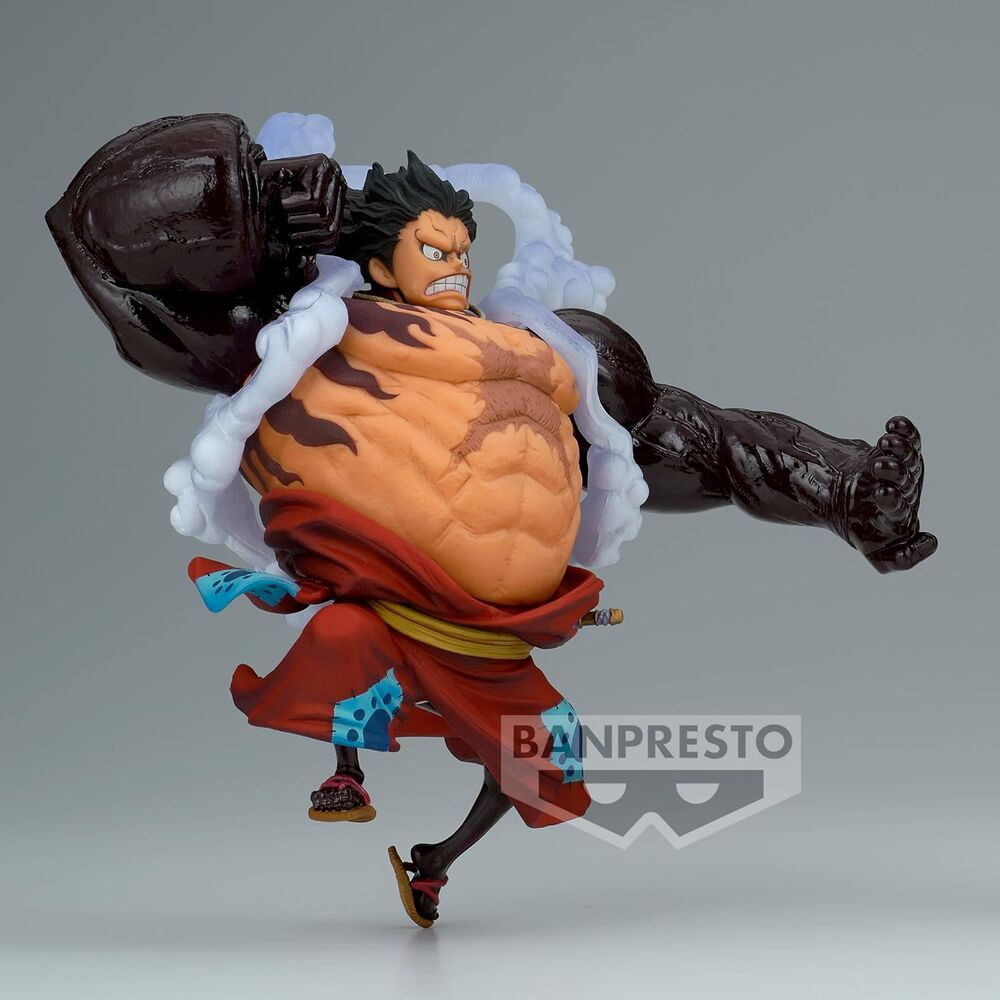 Figura banpresto one piece king of artist monkey d luffy special ver a