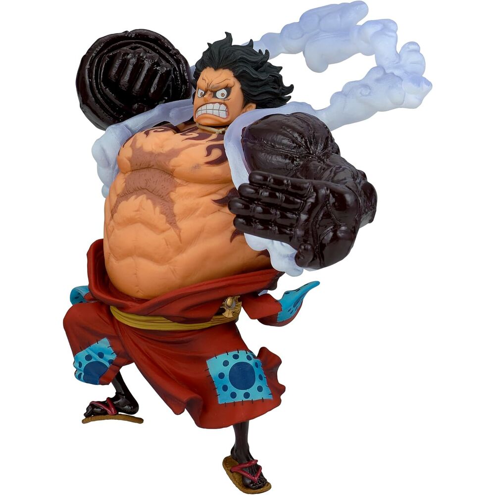 Figura banpresto one piece king of artist monkey d luffy special ver a