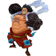 Figura banpresto one piece king of artist monkey d luffy special ver a