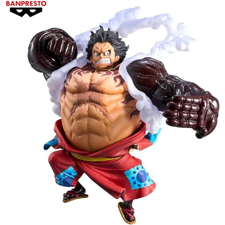 Figura banpresto one piece king of artist monkey d luffy special ver a