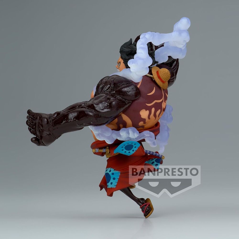 Figura banpresto one piece king of artist monkey d luffy special ver a