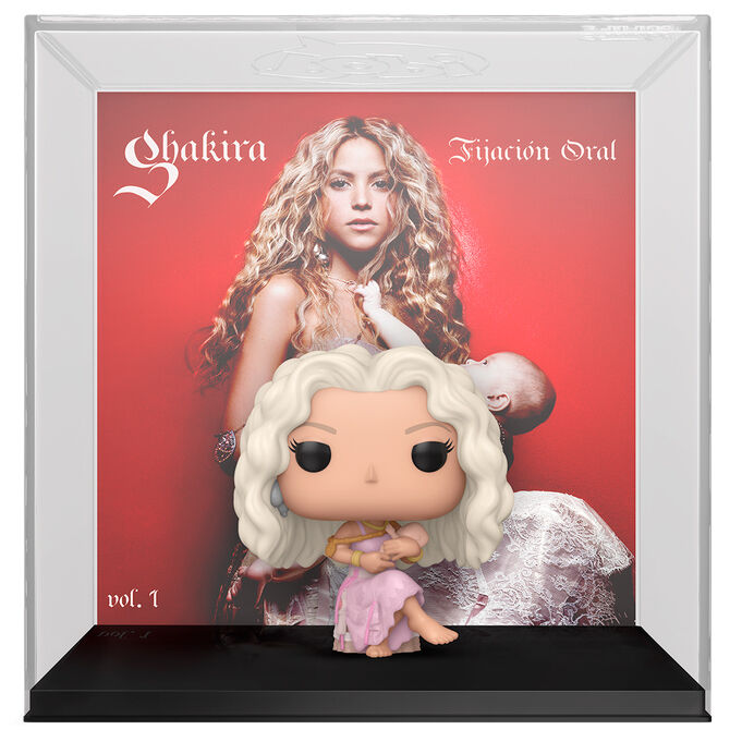 Shakira POP Albums Vinyl Figura O. Fixation Vol. 1 9 cm