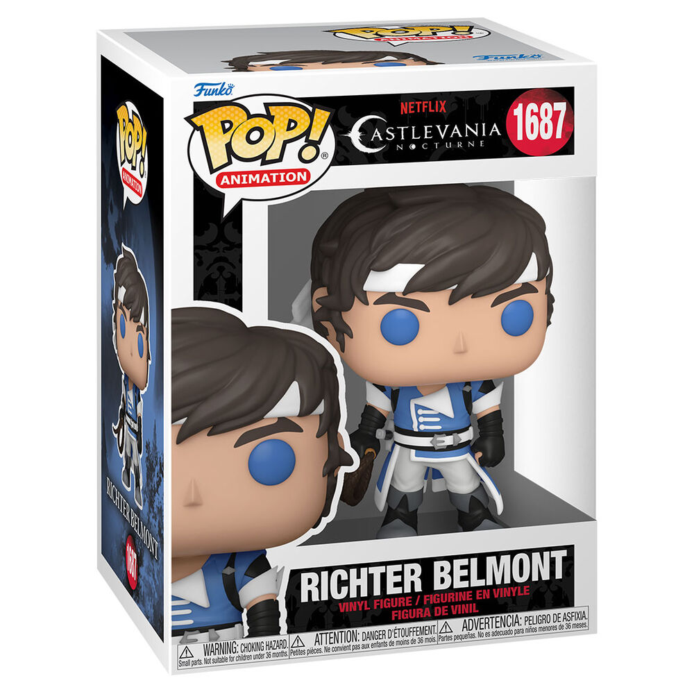Castlevania Nocturne POP Animation Vinyl Figura Richter 9 cm