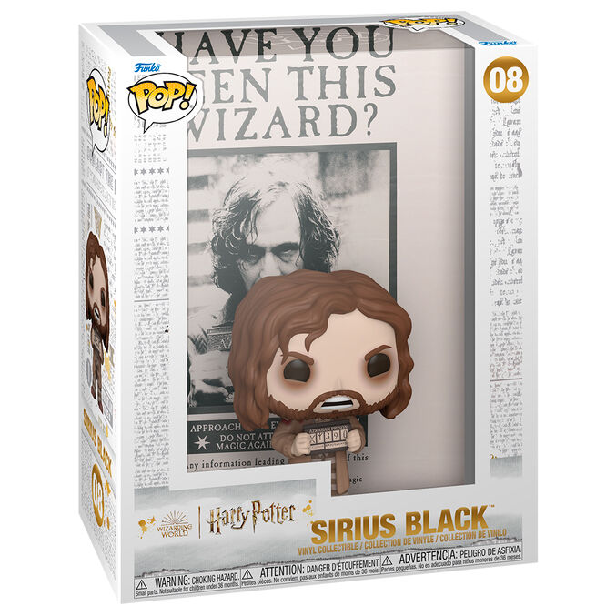 Figura POP Covers Harry Potter y el Prisionero de Azkaban Sirius Black