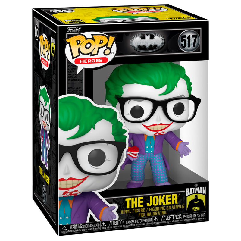 Batman 85th Anniversary Figura POP Movies Vinyl The Joker with Teeth 9 cm Frikytopia
