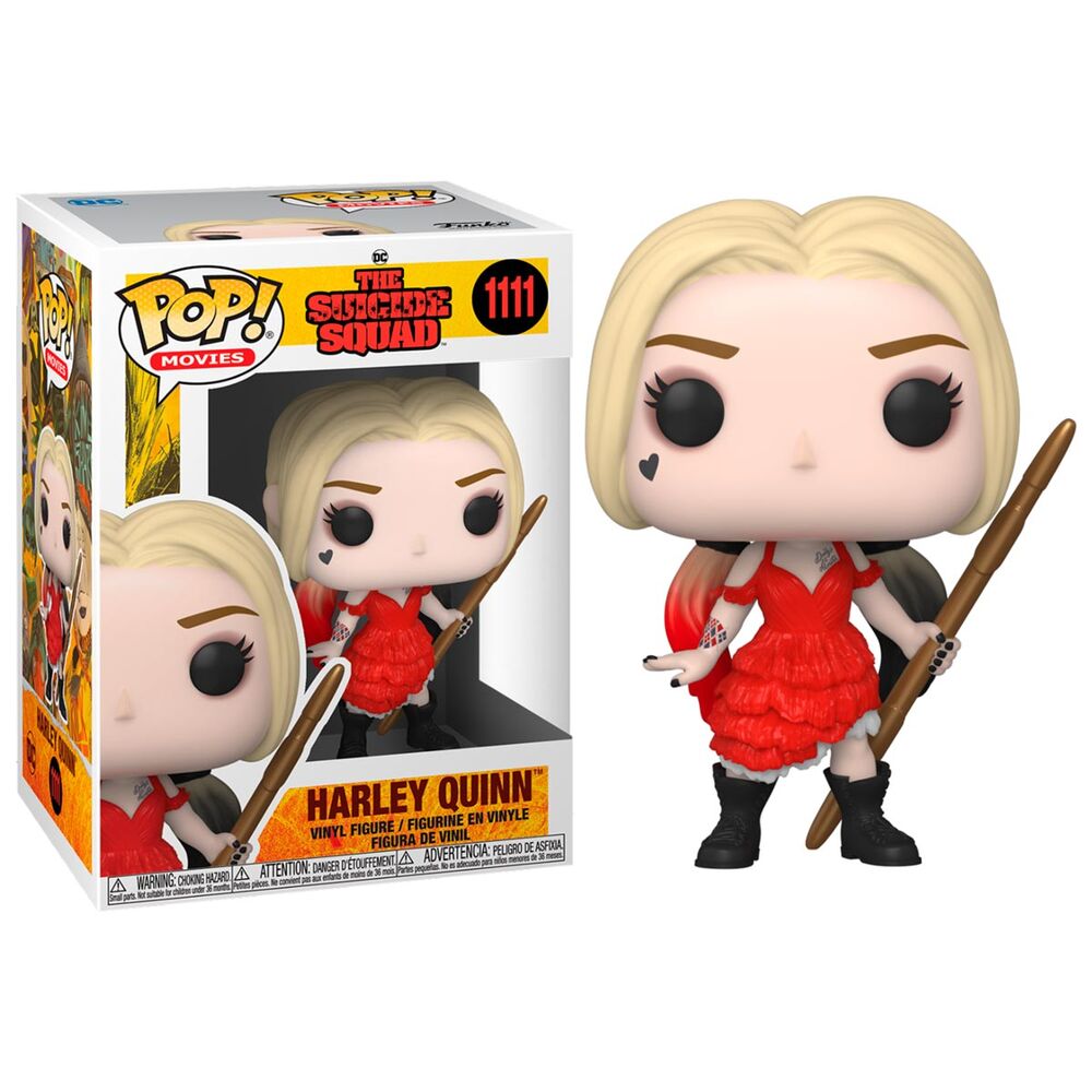 Figura POP DC The Suicide Squad Harley Quinn Damaged Dress Frikytopia