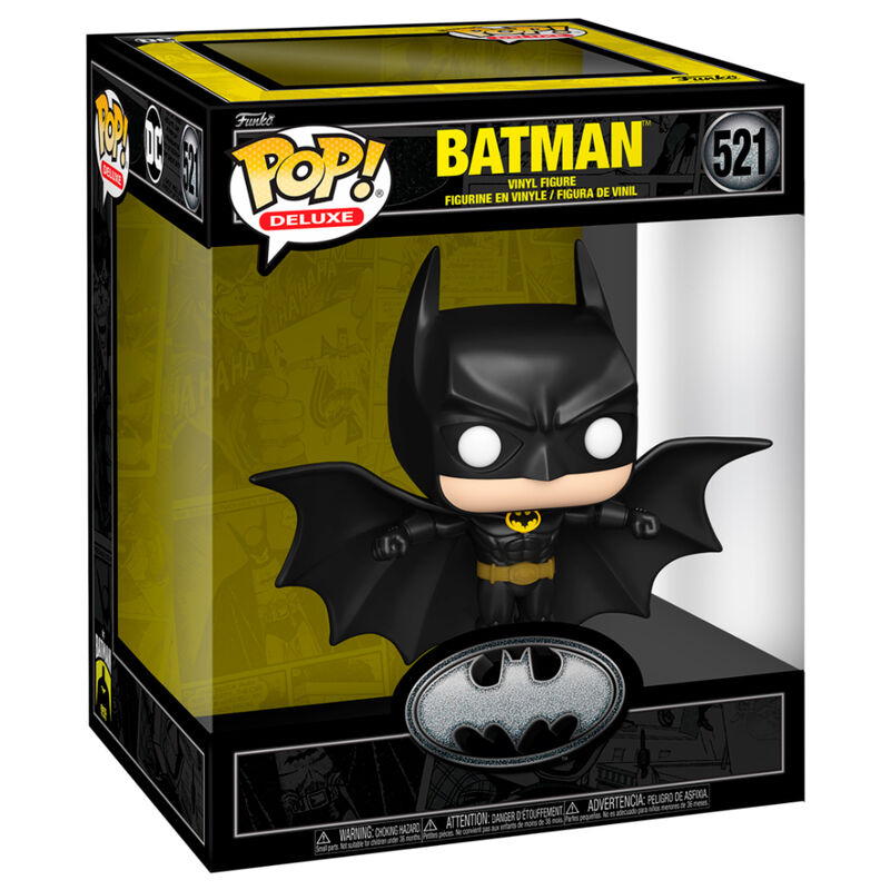 Batman 85th Anniversary POP Deluxe Vinyl Figura Batman Soaring 9 cm Frikytopia