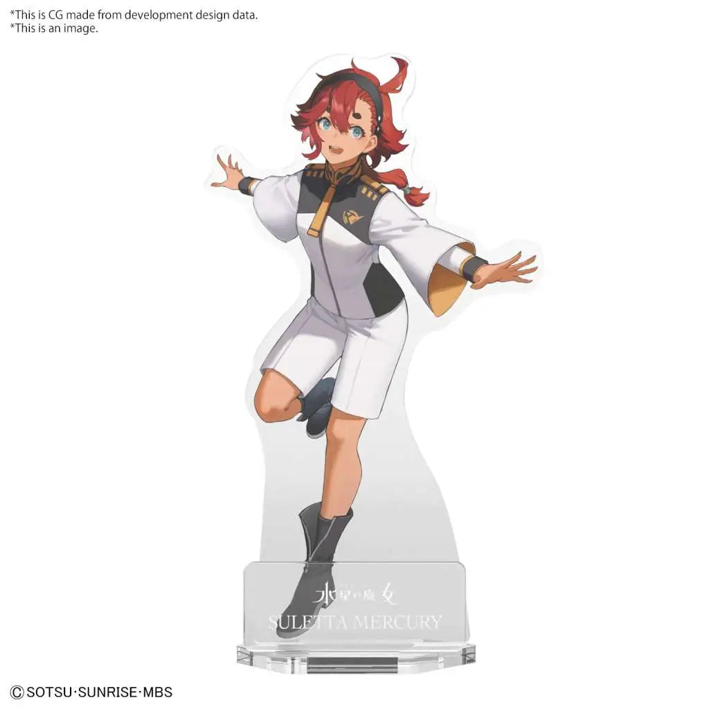 GUNPLA PACK ART SULETTA ACRYLIC STAND Frikytopia