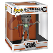 Star Wars The Mandalorian POP Deluxe Vinyl Bobblehead Figura IG-11 9 cm