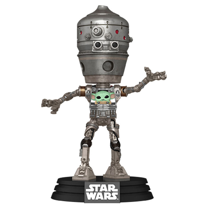 Star Wars The Mandalorian POP Deluxe Vinyl Bobblehead Figura IG-11 9 cm