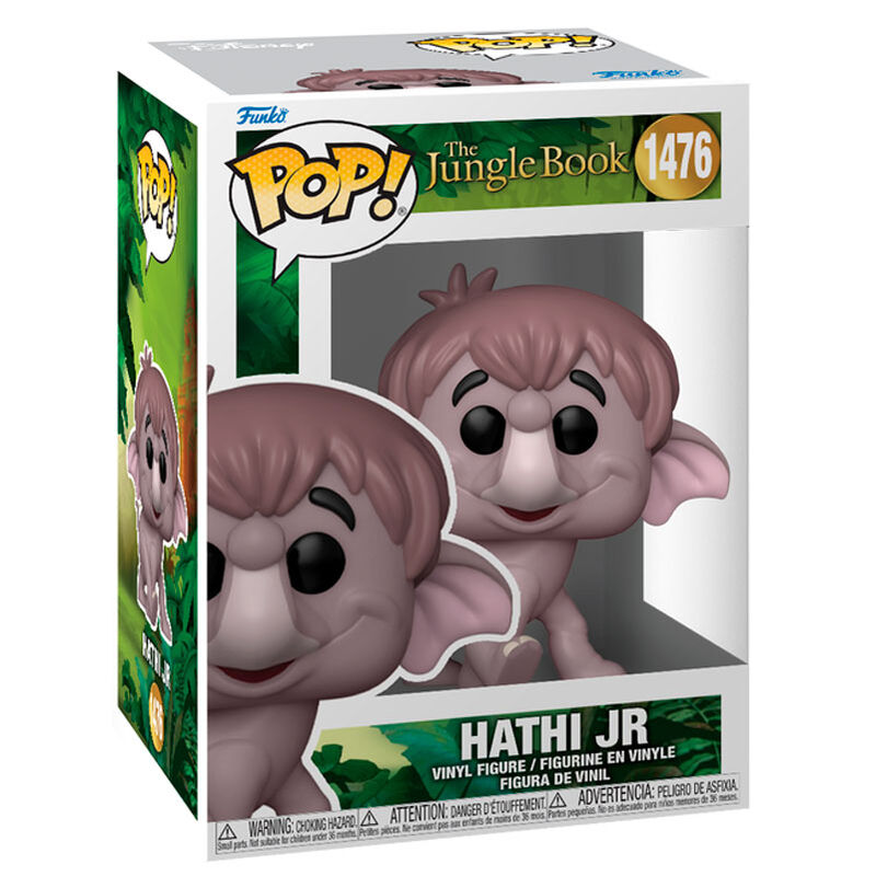El libro de la selva POP Disney Vinyl Figura Hathi Jr. 9 cm Frikytopia