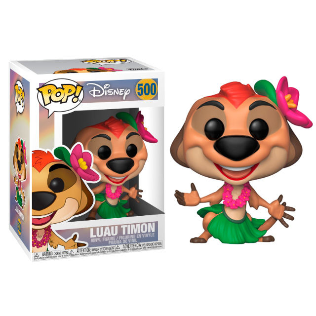 Figura POP Disney El Rey Leon Luau Timon Frikytopia