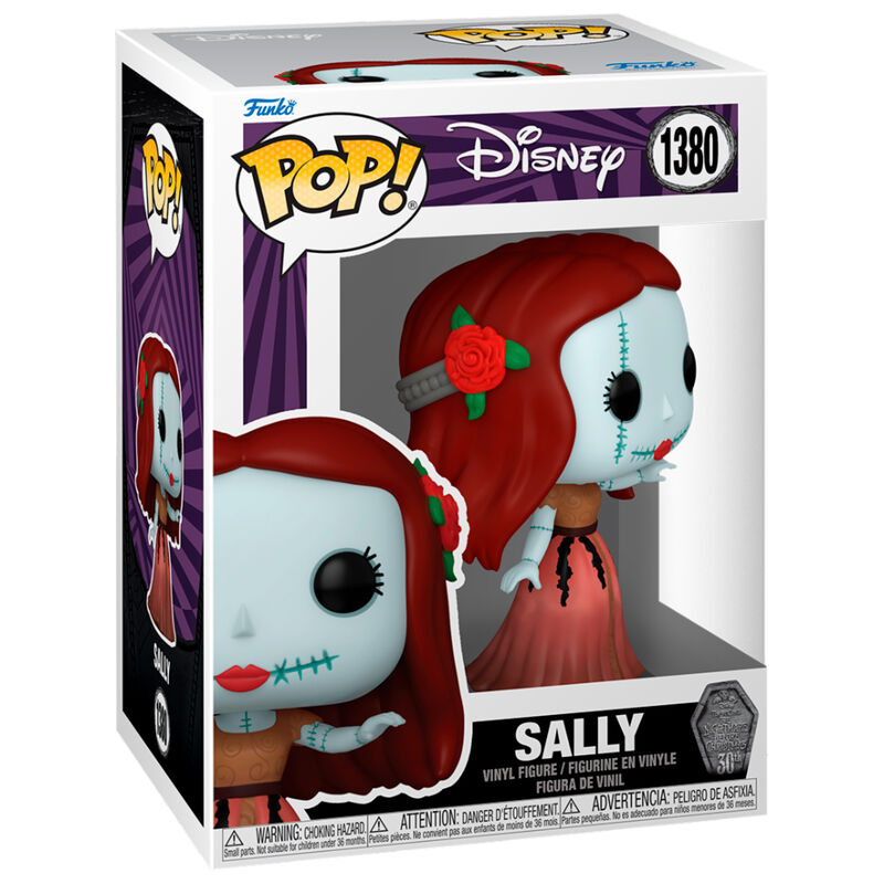 Pesadilla antes de Navidad 30th Figura POP Disney Vinyl Formal Sally 9 cm