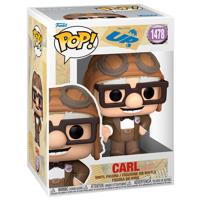 Figura POP Disney Pixar UP Carl Frikytopia