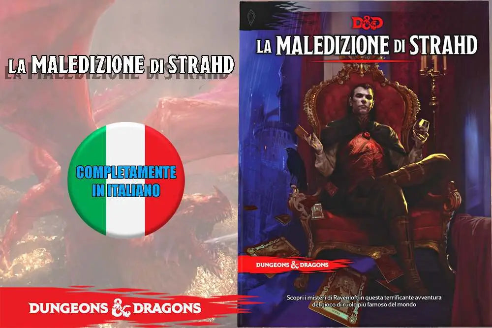 D&D LA MALEDIZIONE DI STRAHD Frikytopia